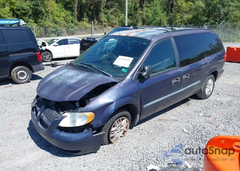 2004 Dodge Grand Caravan Se z USA, uszkodzony, nr VIN 1D4GP24RX4B556117
